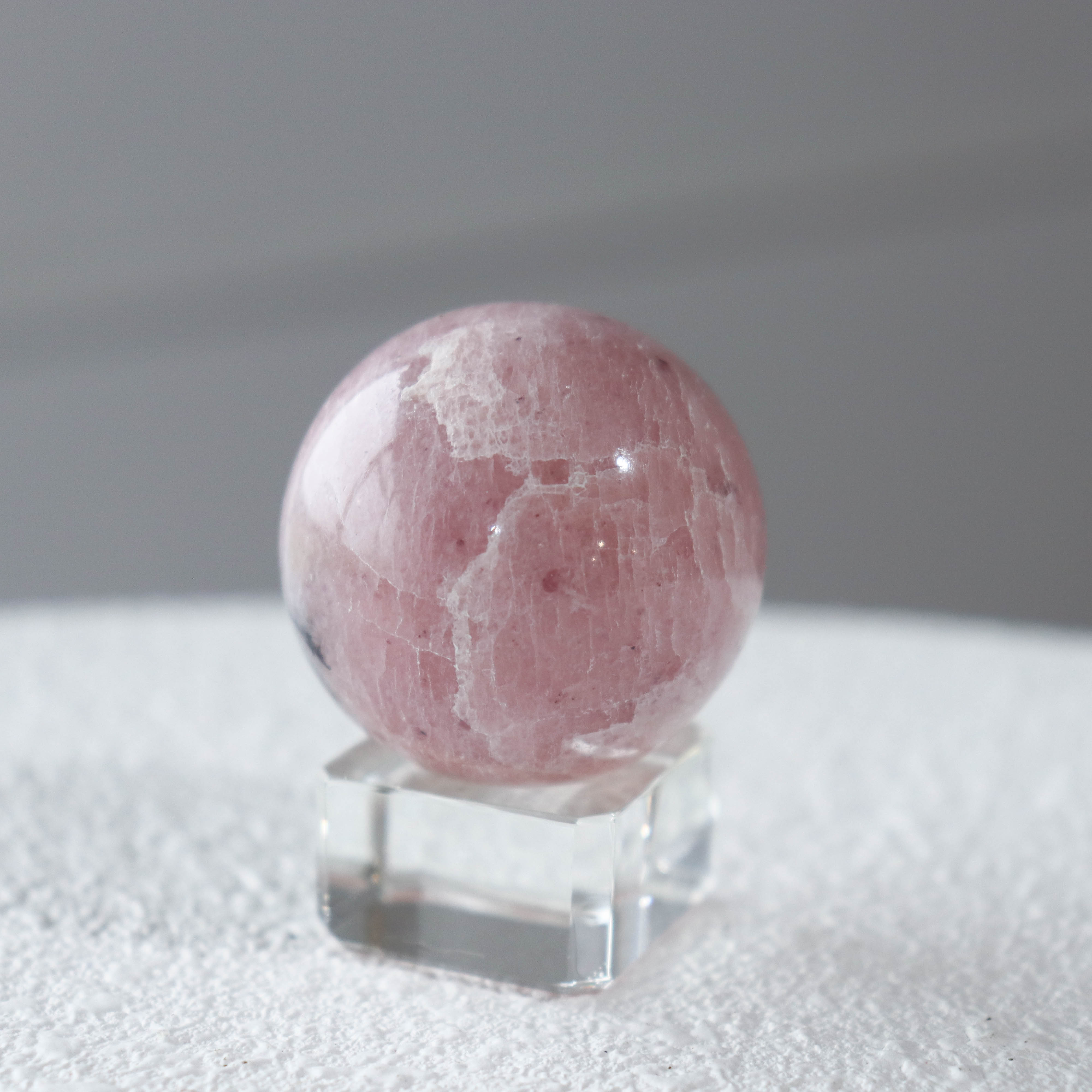 Pink Petalite Sphere #4
