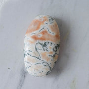 Heulandite & Moss Agate Palm #1