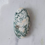 Heulandite & Moss Agate Palm #3