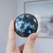 A Grade Labradorite Palm #1