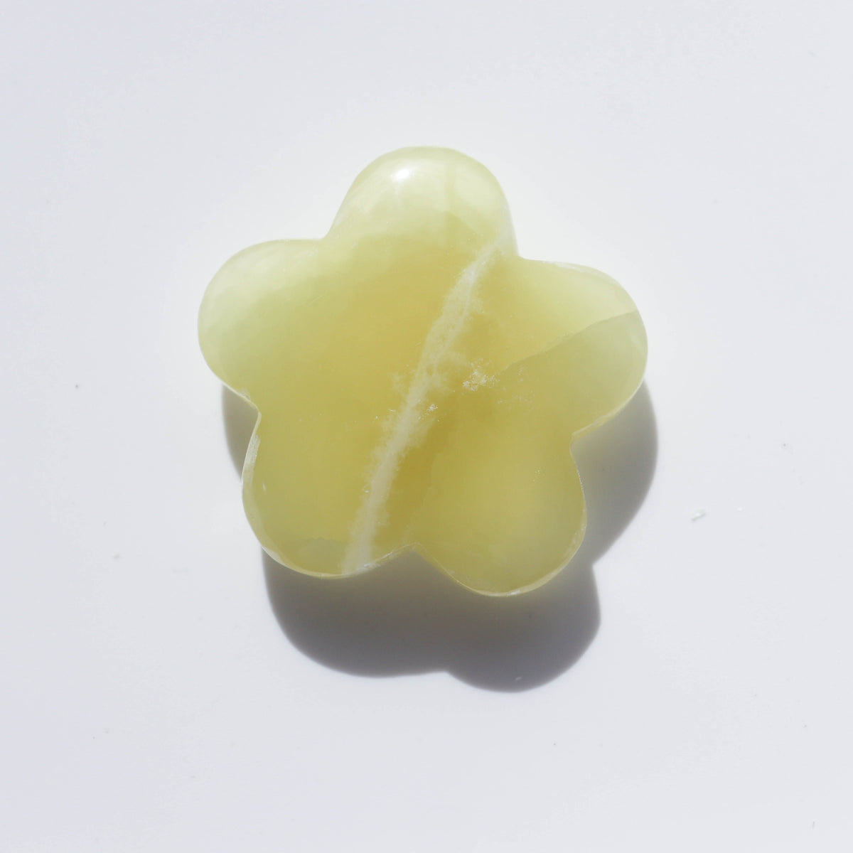 Lemon Calcite Flower #1