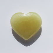 Lemon Calcite Heart #1