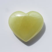 Lemon Calcite Heart #2