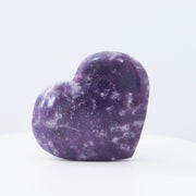 Lepidolite Heart