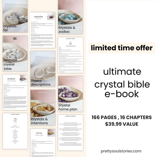 Ultimate Crystal Bible E-book 166 pages