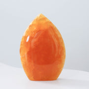 Orange Calcite Flame #1