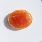 Orange Calcite Palm #2