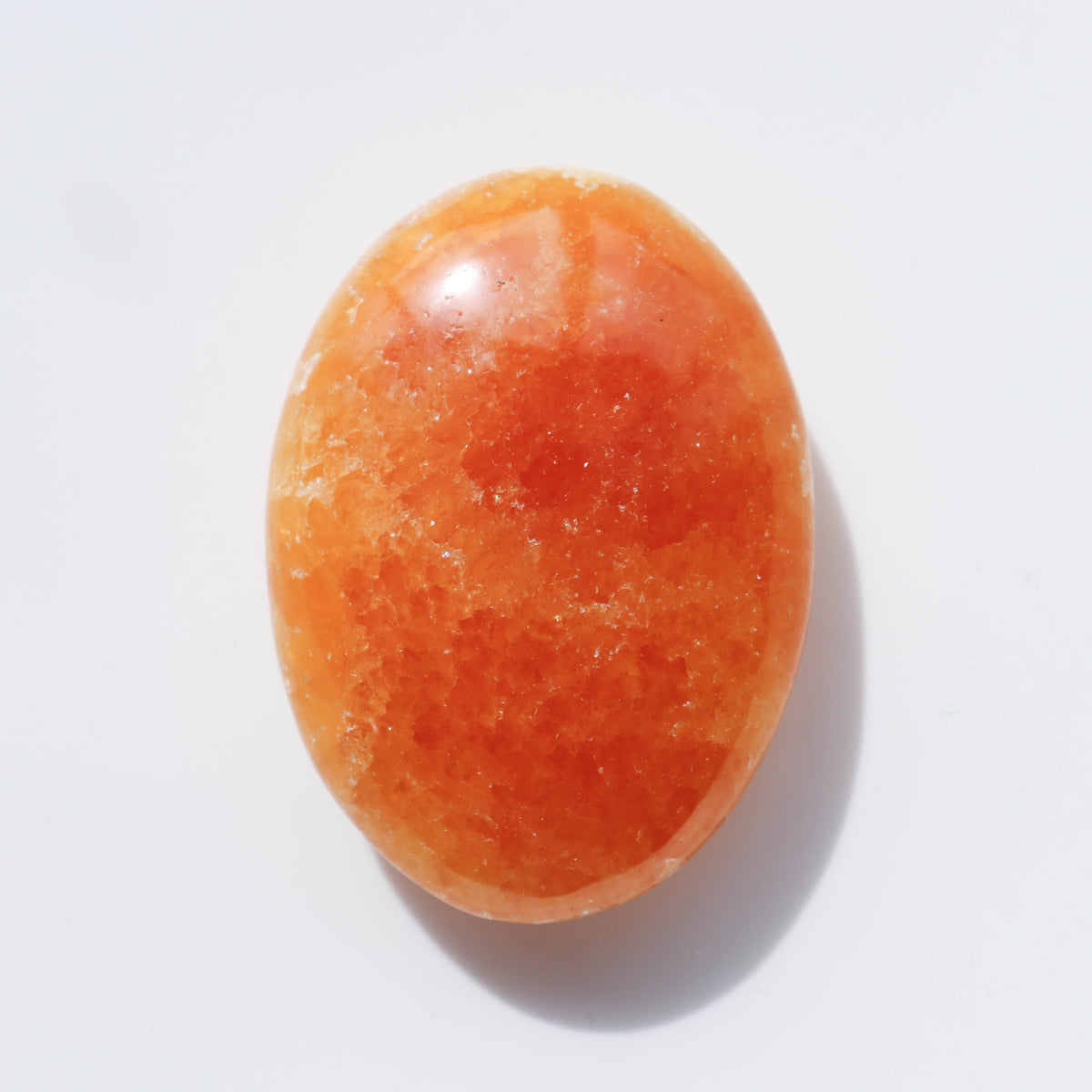 Orange Calcite Palm #3