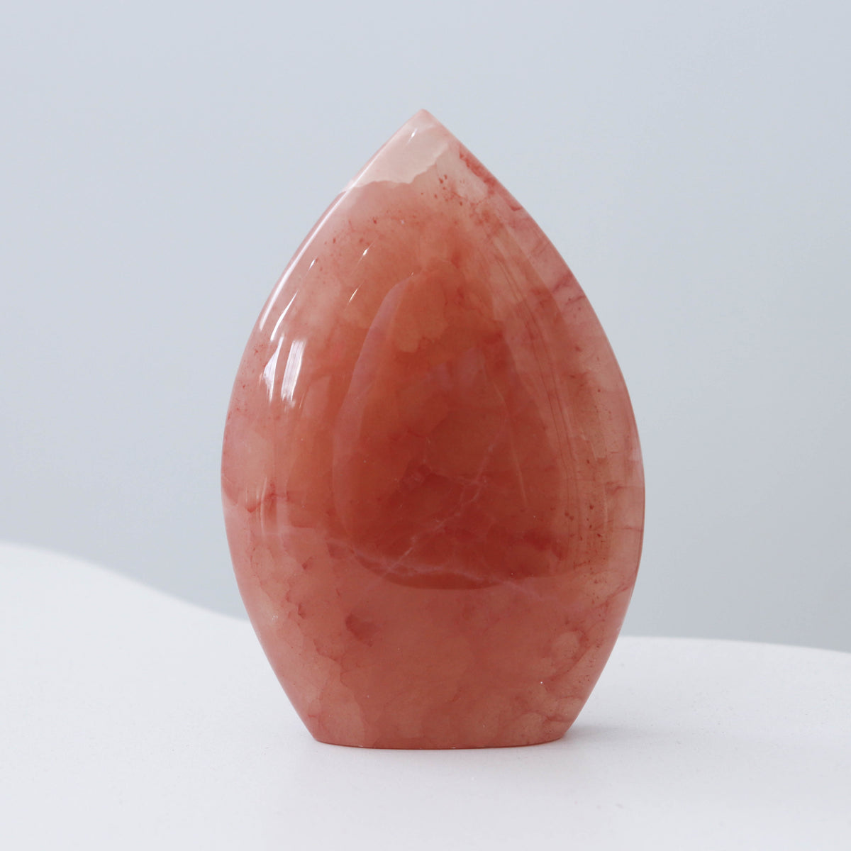 Rose Calcite Flame #1
