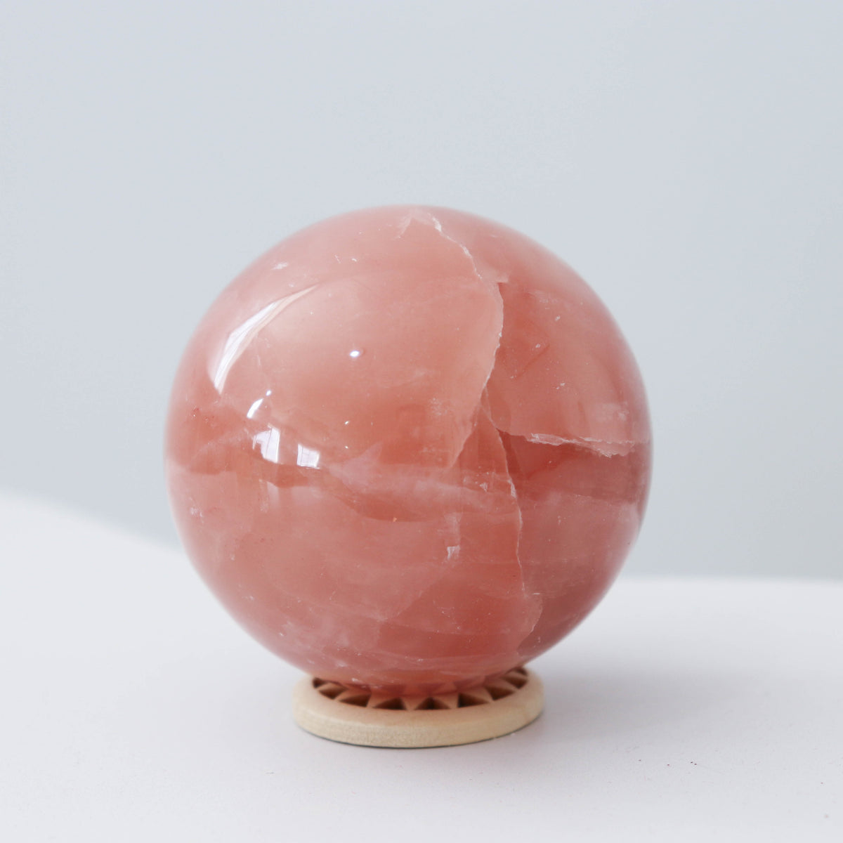 Rose Calcite Sphere #1