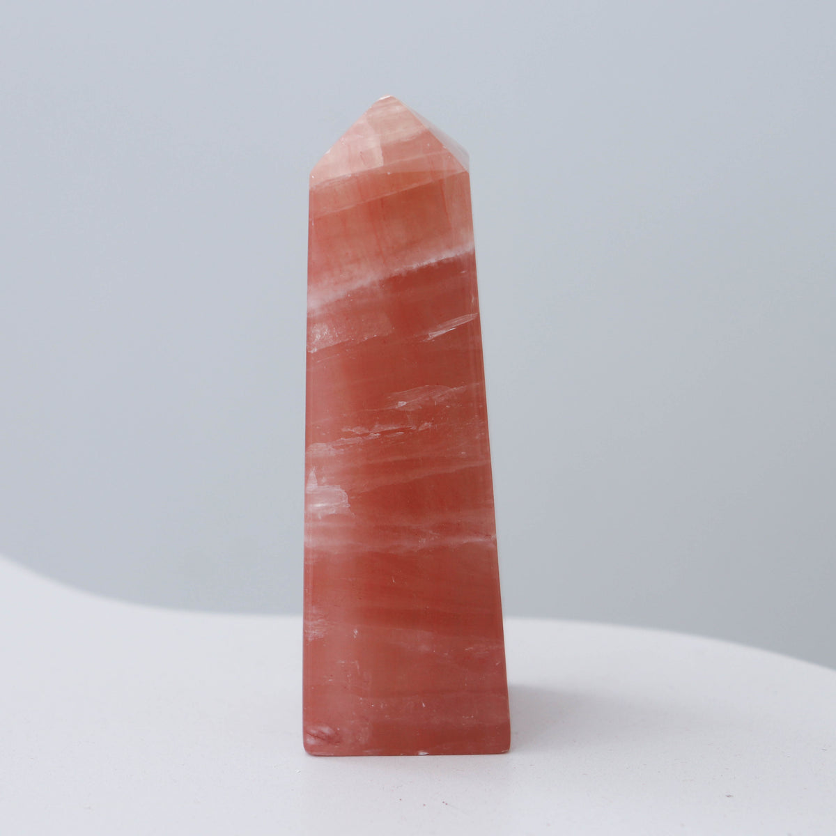 Rose Calcite Tower #1