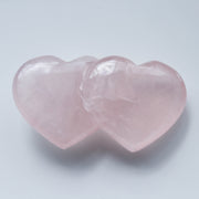 Rose Quartz Double Heart #2