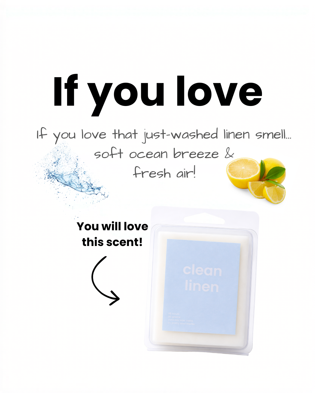 Clean Linen Wax Melts