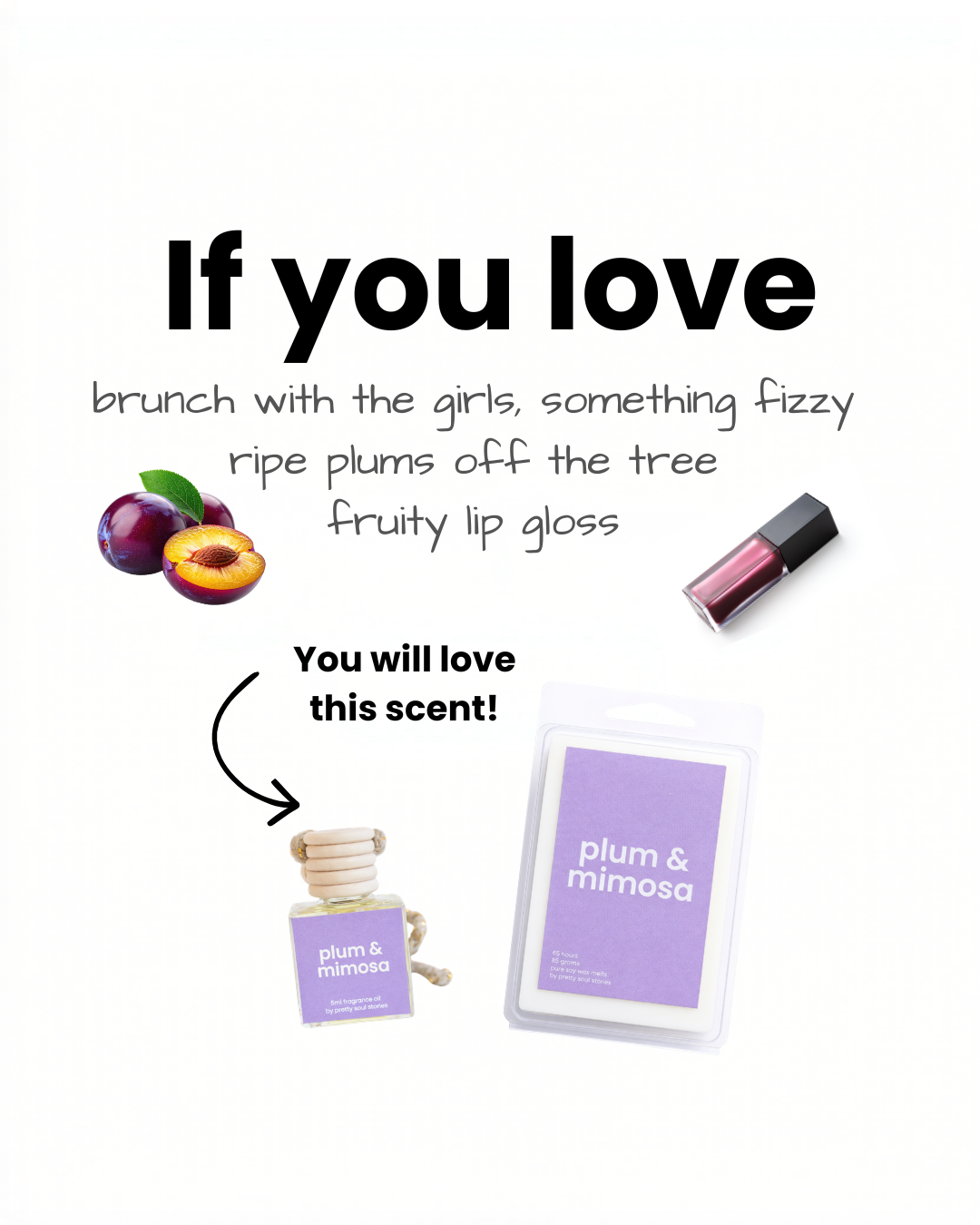 Plum Mimosa Car Diffuser