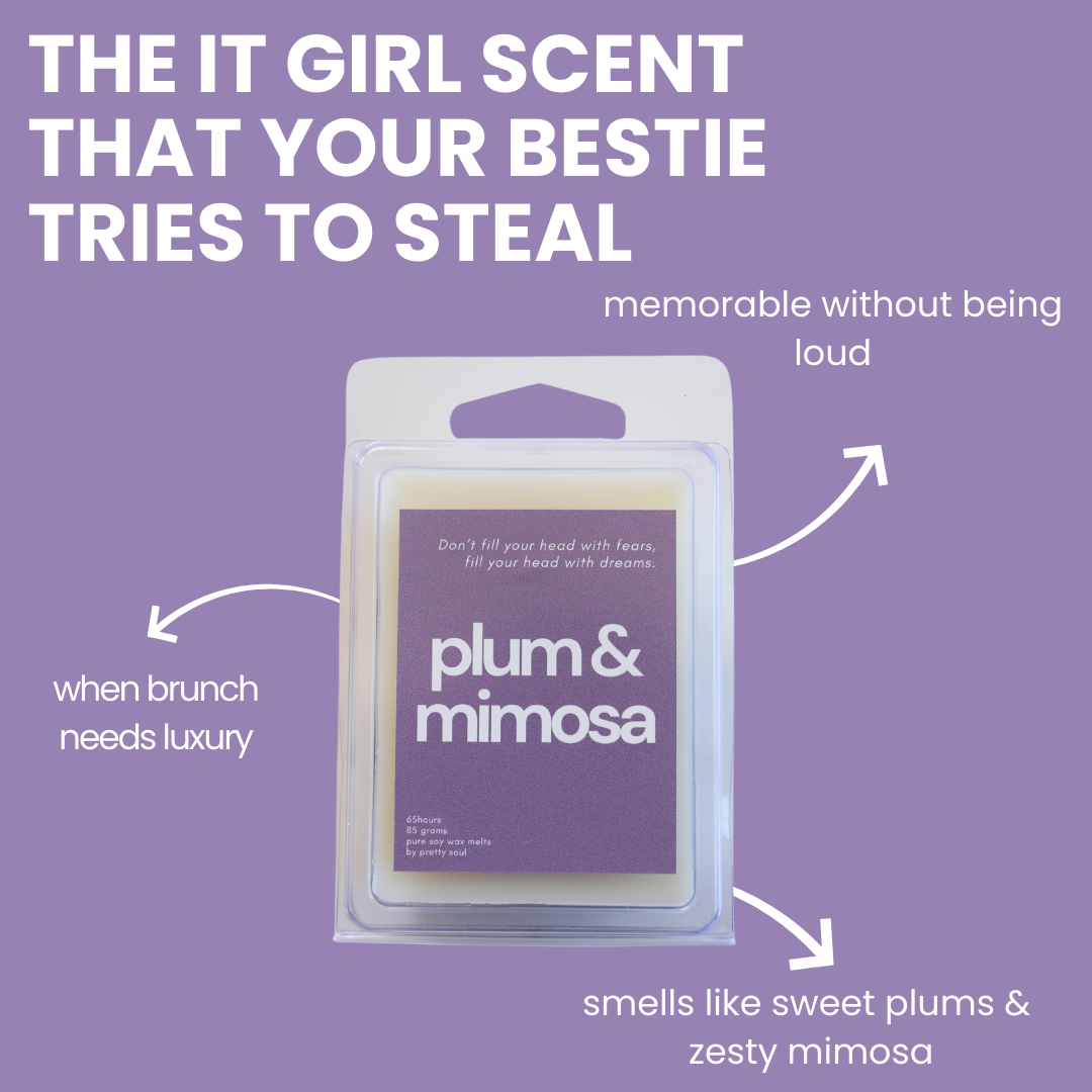 Plum & Mimosa Wax Melt