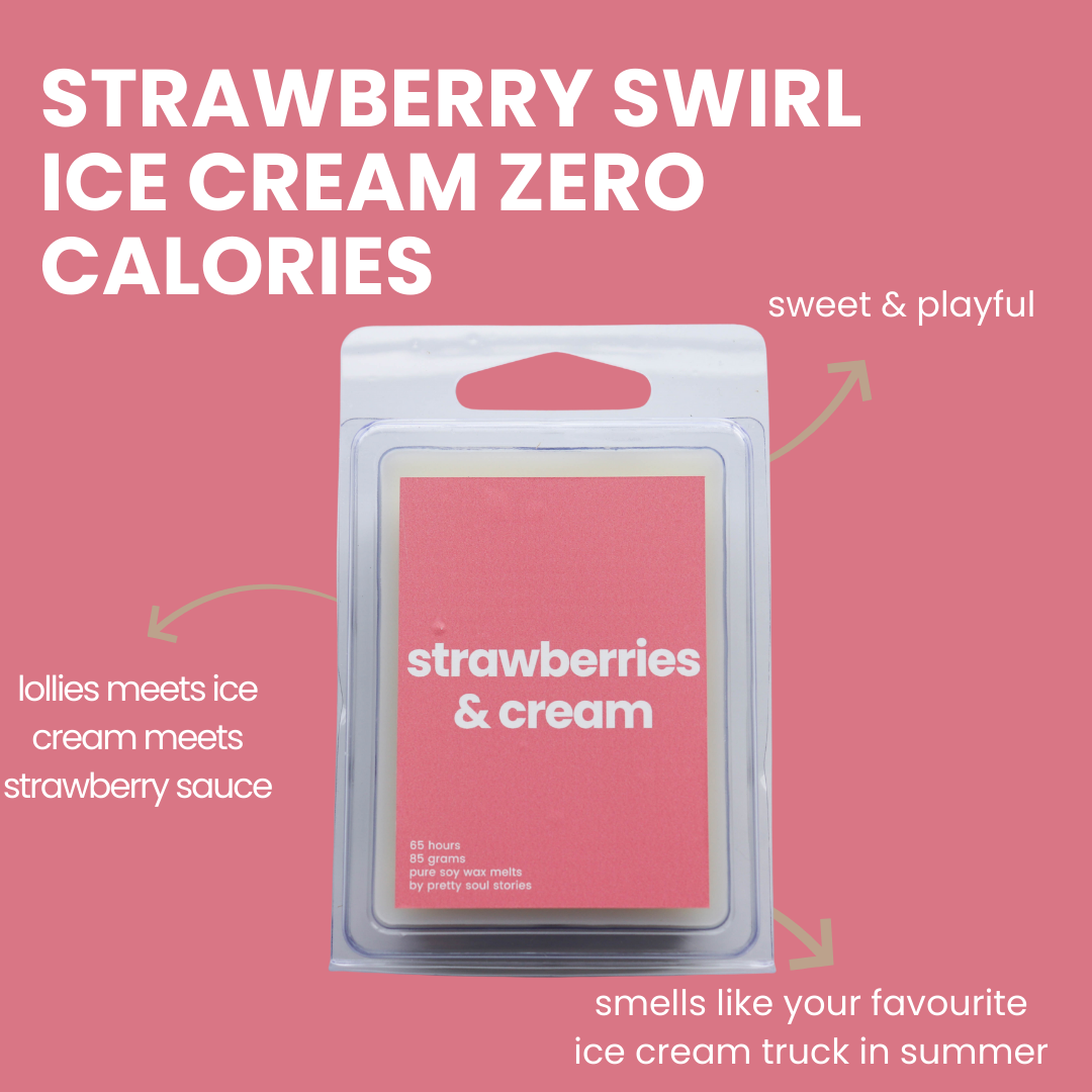 Strawberries & Cream Wax Melt