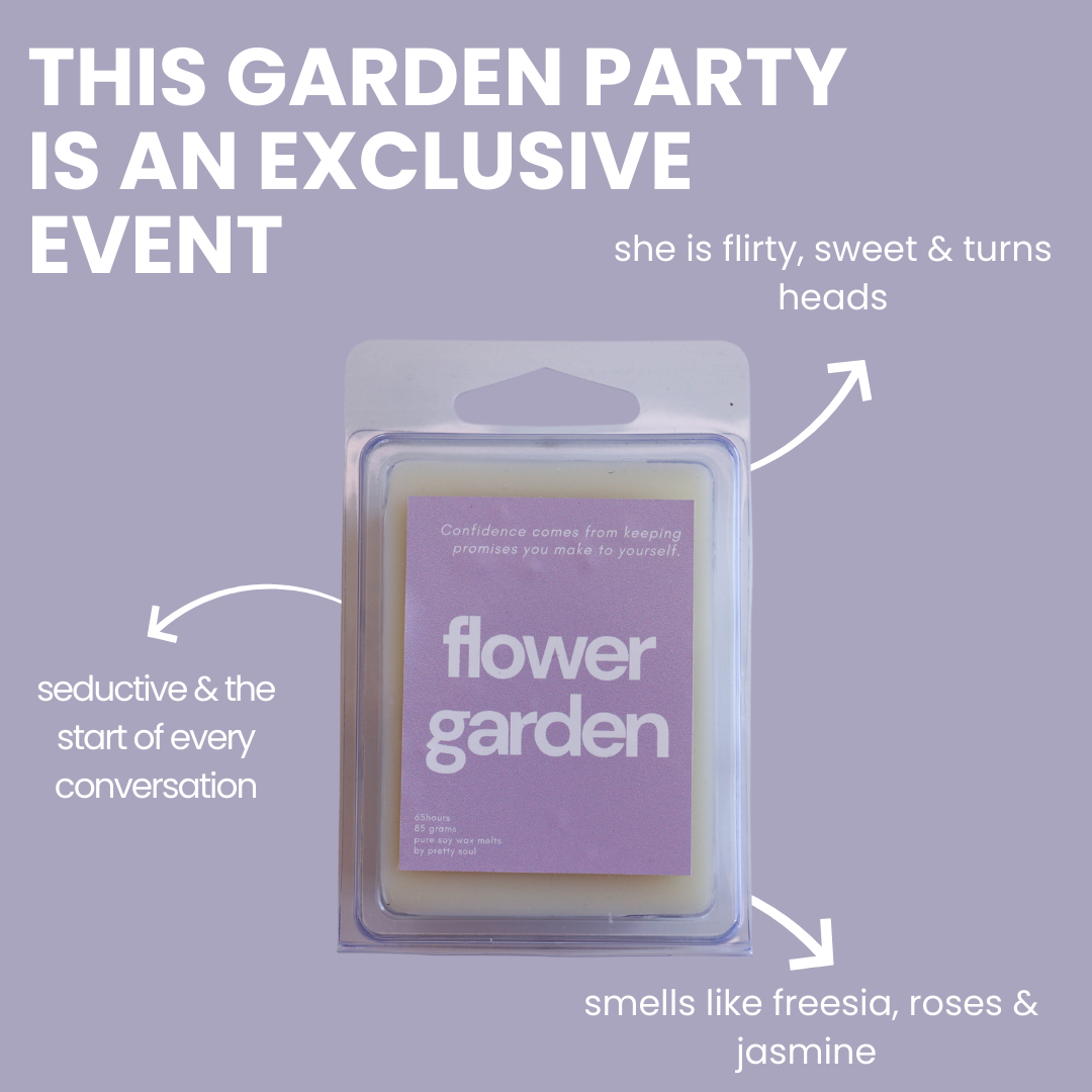 Flower Garden Wax Melt ~ Inspired by Flowerbomb
