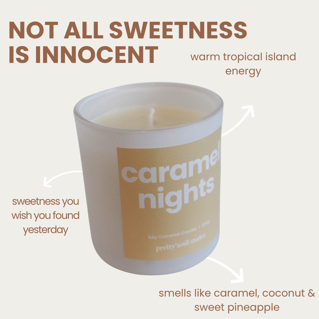 Caramel Nights Candle ~ Inspired by Tahaa Affair