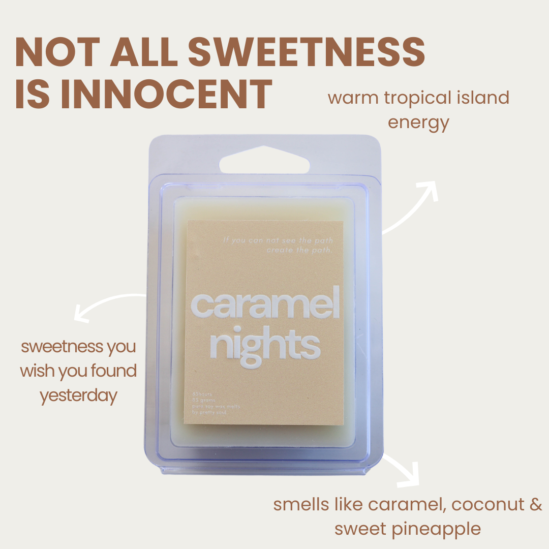 Caramel Nights Wax Melt ~ Inspired by Tahaa Affair