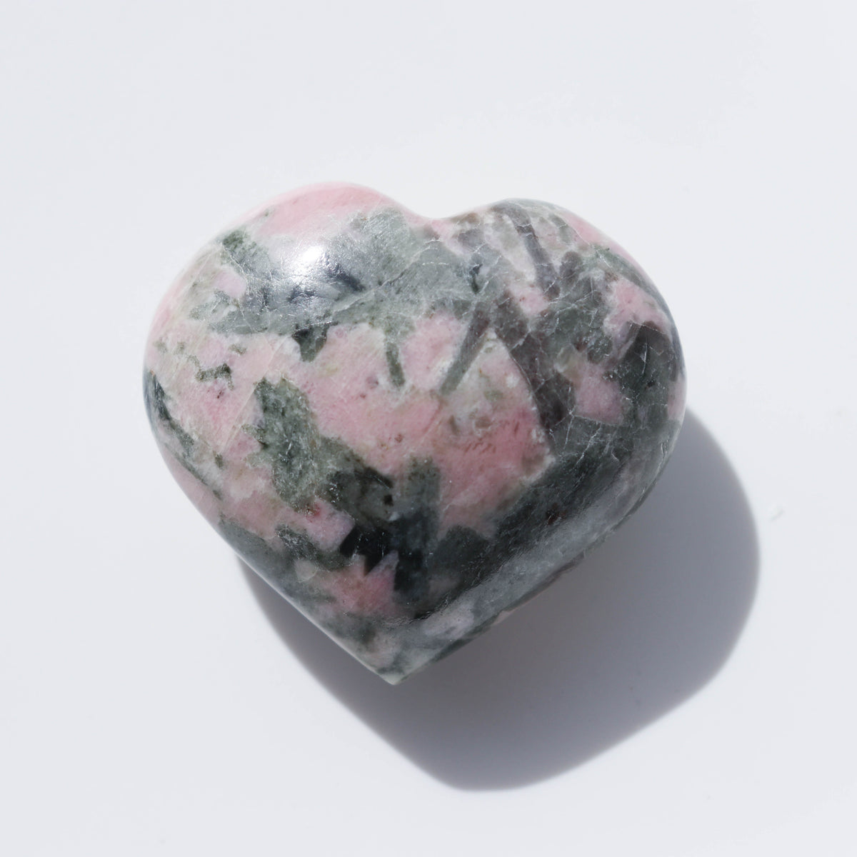 Thulite with Epidote Heart #1