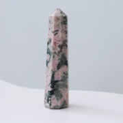 Thulite with Epidote Tower #1