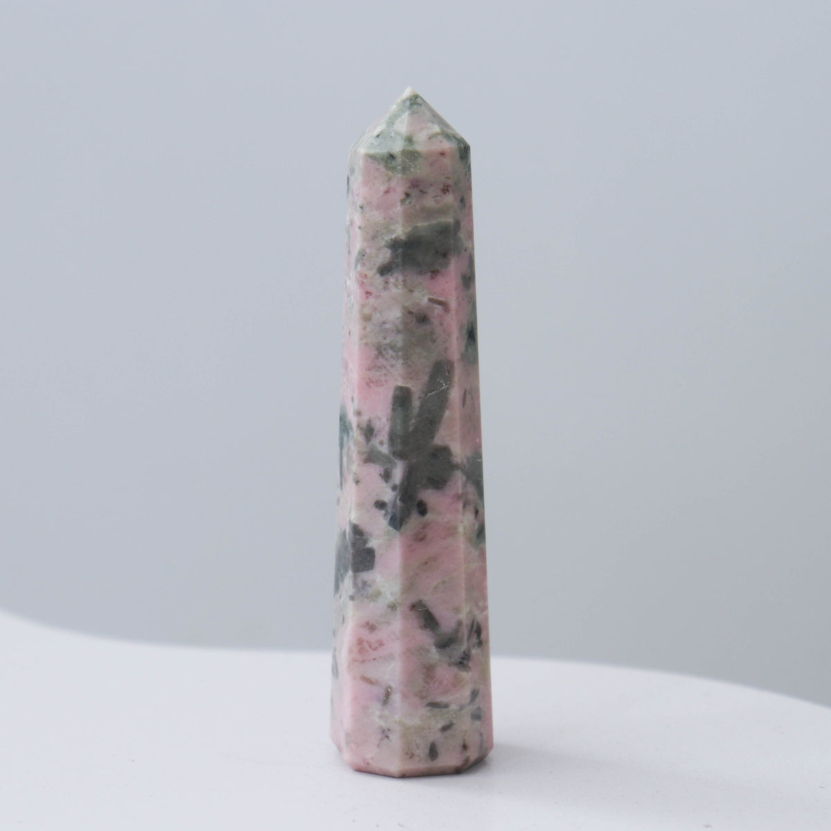 Thulite with Epidote Tower #2