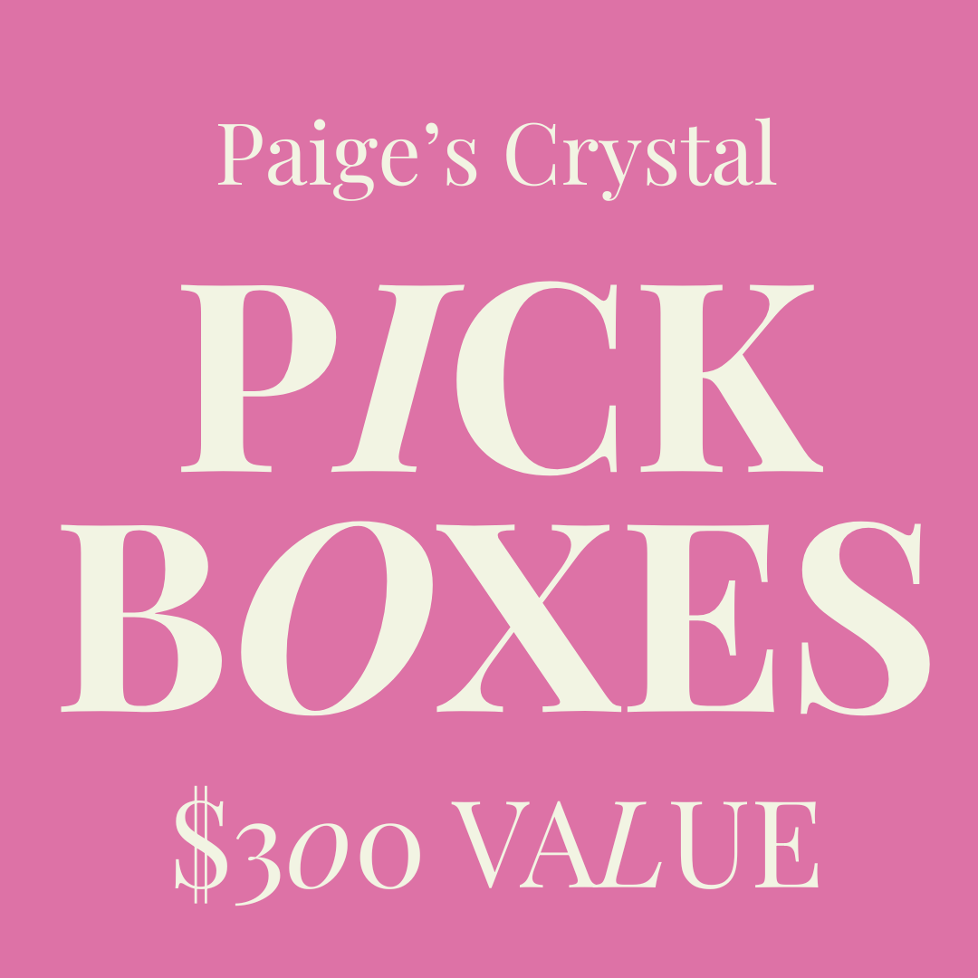 Paige's Crystal Mystery Pick Boxes Your Guidacne