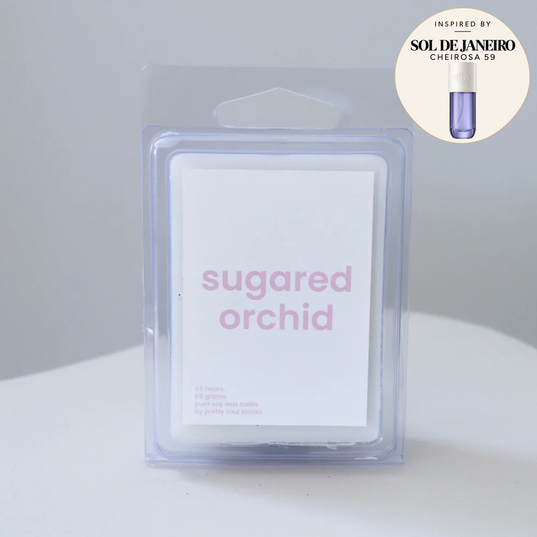 Sugared Orchid Wax Melt