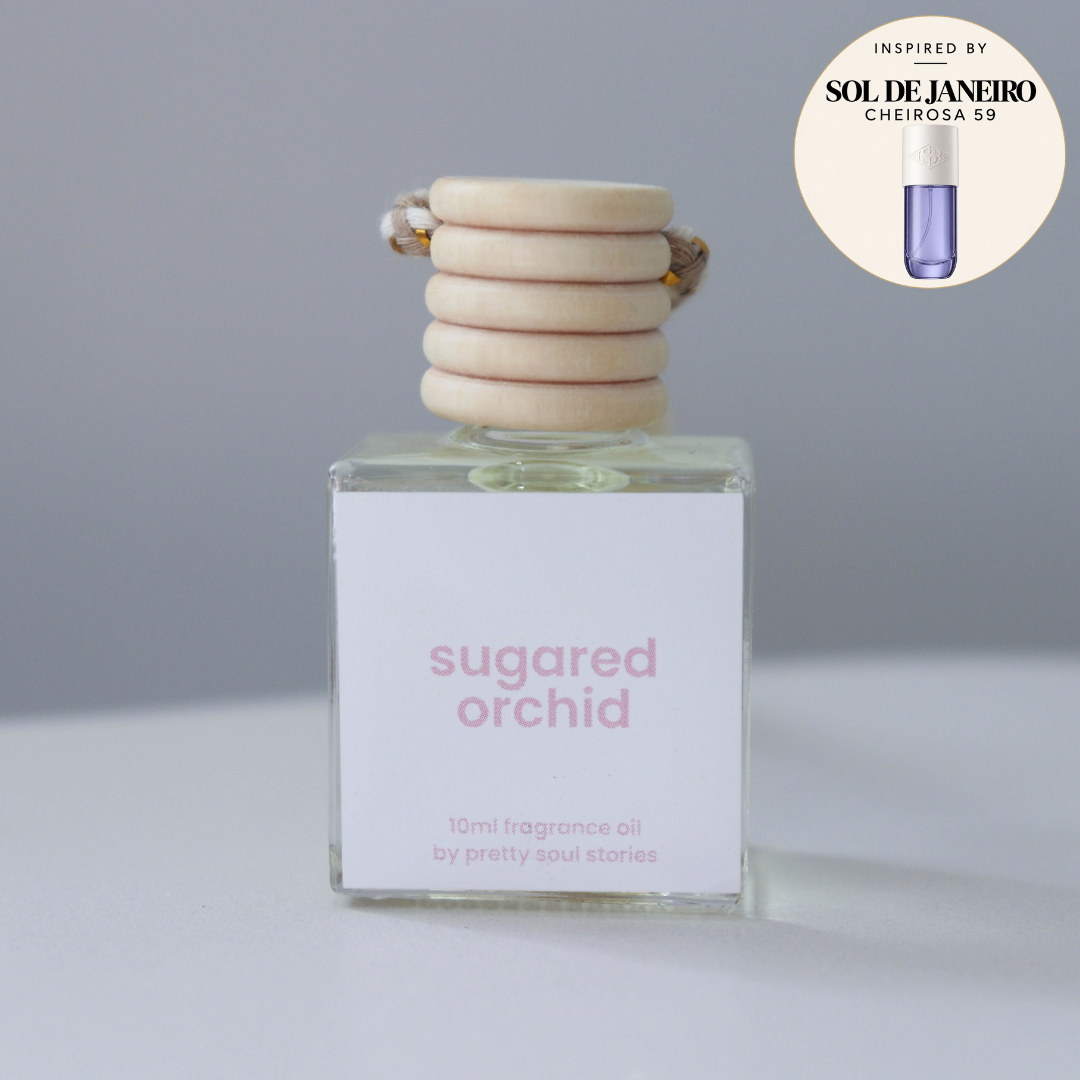 Sugared Orchid Car Diffuser