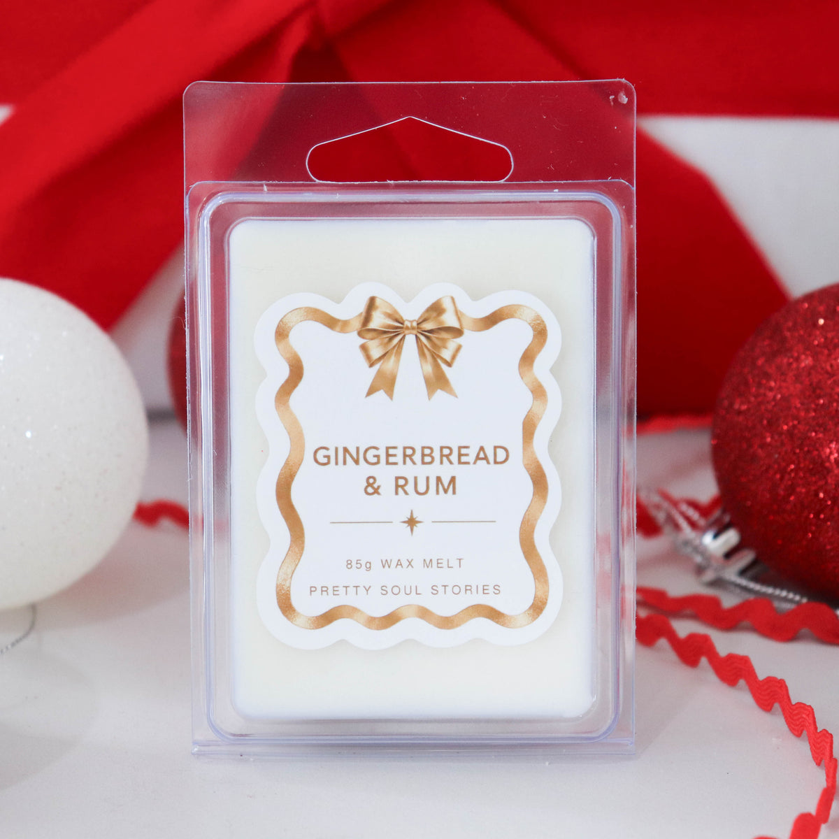 Gingerbread & Rum Christmas wax melt