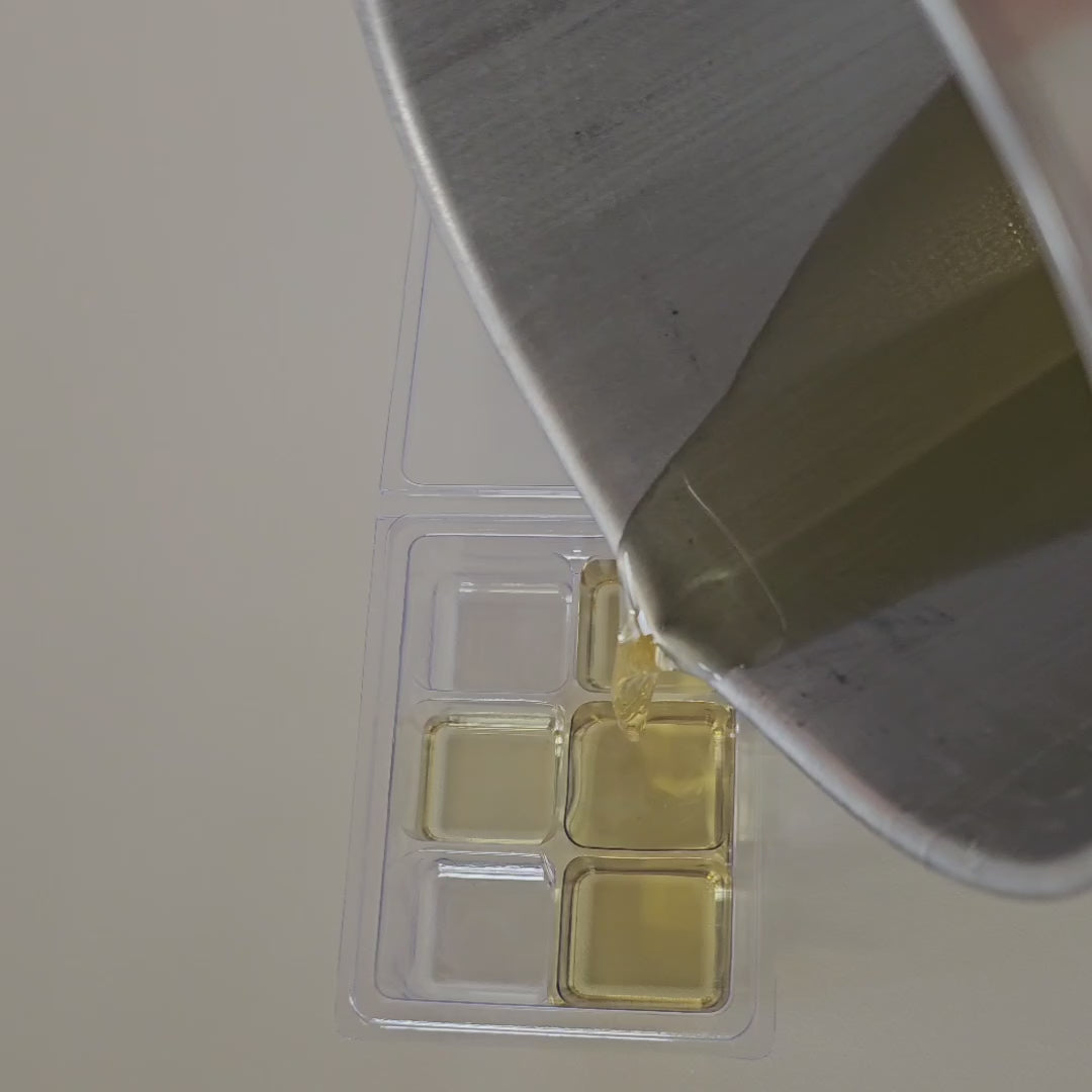 Load video: Cashmere &amp; Mimosa Wax Melt