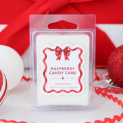 Raspberry Candy Cane Christmas wax melt
