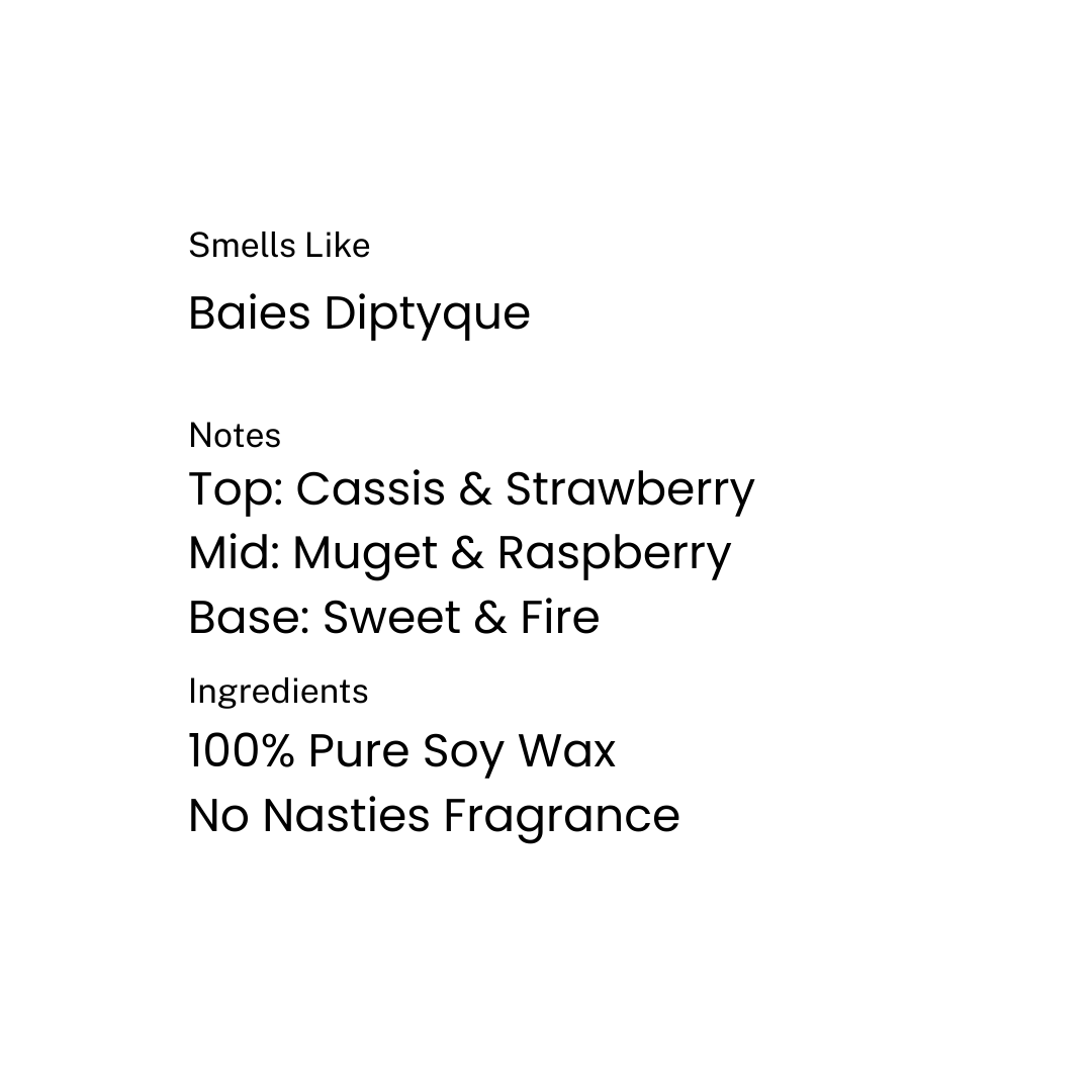 Blackcurrant & Roses Wax Melt