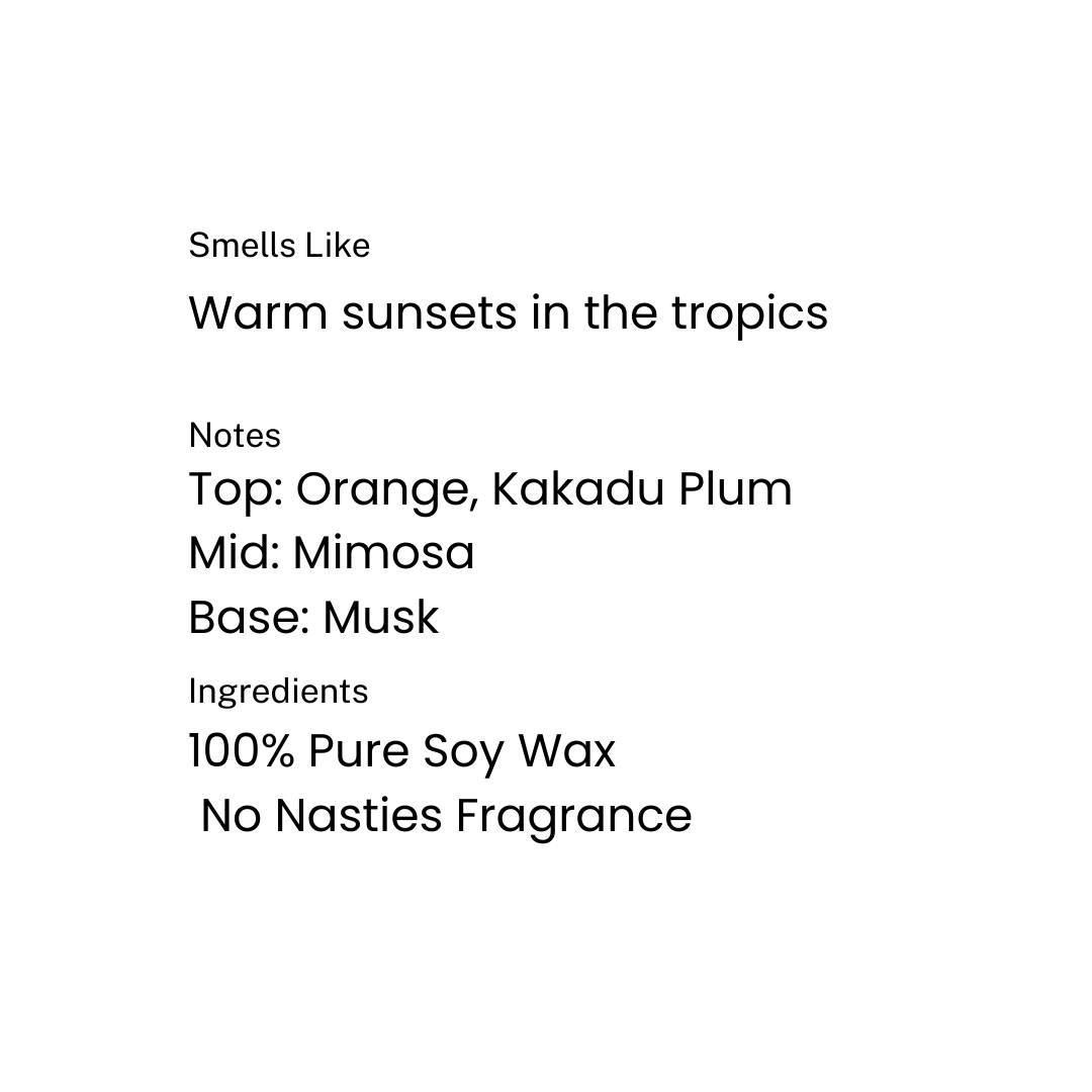 Plum & Mimosa Wax Melt