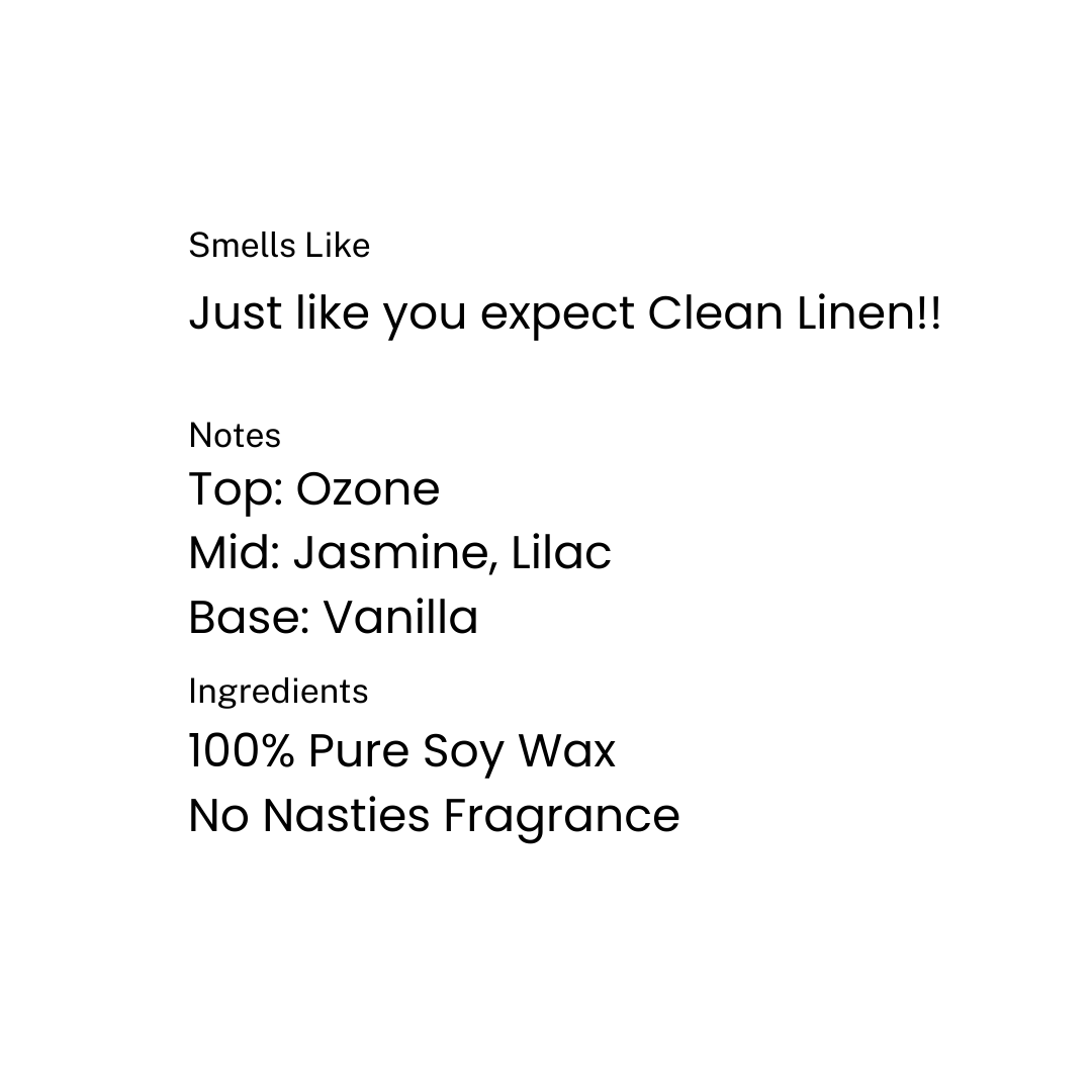 Clean Linen Wax Melts